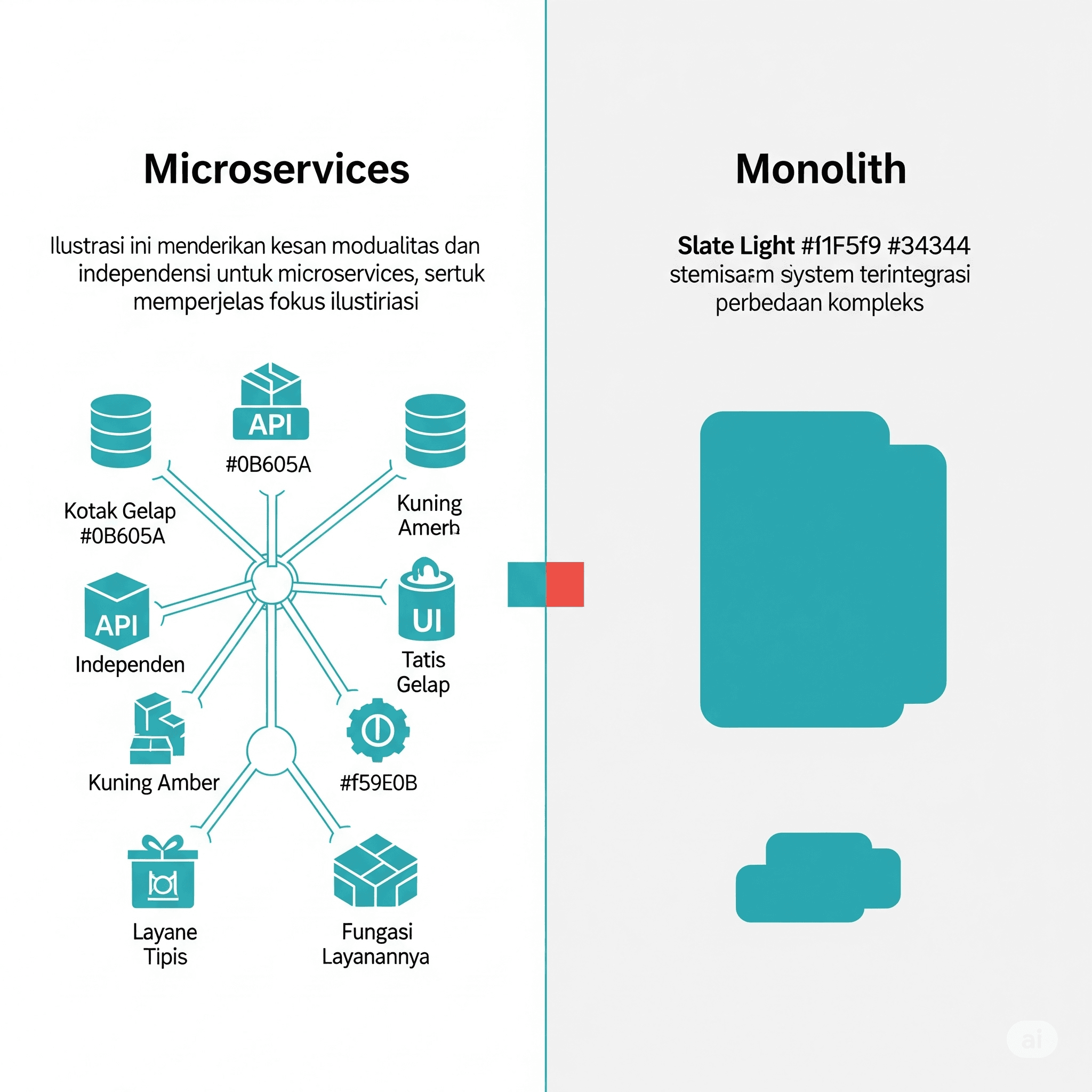 Read more about the article Microservices vs. Monolith: Memilih Arsitektur Aplikasi yang Tepat untuk Skalabilitas dan Agilitas Bisnis
