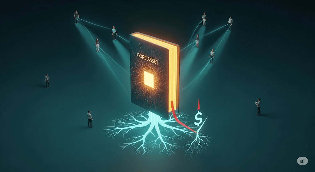 Read more about the article Content Marketing Bukan Sekadar Bikin Konten: Membangun Aset Digital yang Bekerja 24/7 untuk Bisnis Anda