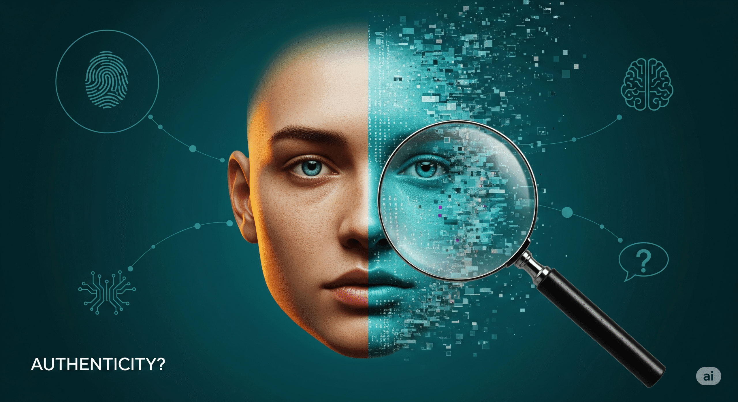 Read more about the article Autentisitas di Era AI: Mencari Kejujuran Sejati di Tengah Riuhnya Konten Sintetis