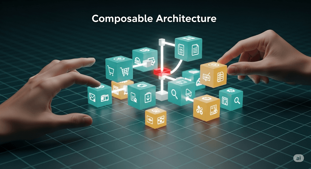 Read more about the article Masa Depan Bisnis Digital: Merakit ‘LEGO’ Teknologi dengan Composable Architecture (Bukan Beli ‘Paket Jadi’)