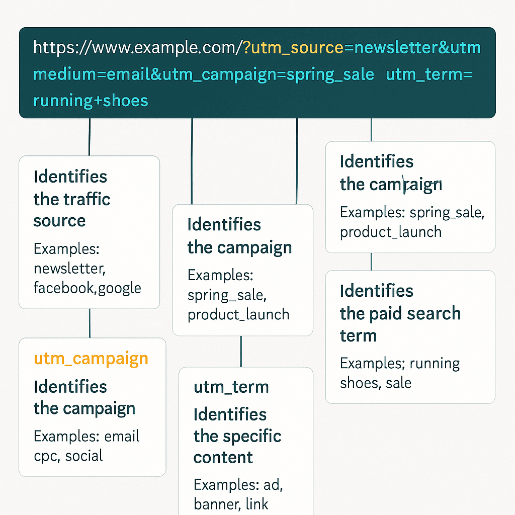 komponen utama utm parameter